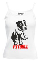 APBT Streetwear Puppy PIT női trikó fehér