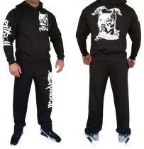 APBT Streetwear PIT BULL REAL FIGHTER szabadidőruha fekete