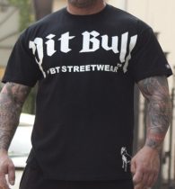 APBT Streetwear BIG FRONT póló FEKETE