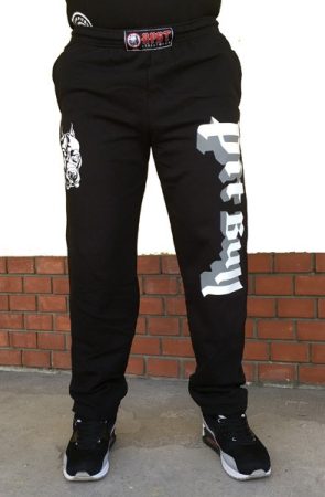 APBT Streetwear PIT BULL ULTIMATE szabadidő nadrág fekete