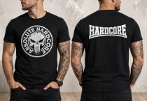 HARDCORE ABSOLUTE HARDCORE póló Fekete S-5XL-ig