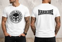 HARDCORE ABSOLUTE HARDCORE póló Fehér S-5XL-ig