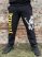 APBT Streetwear PITBULL DELTA szabadidőnadrág BLACK/YELLOW