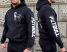 APBT Streetwear WEST SIDE kapucnis pulóver  fekete