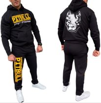 APBT Streetwear PIT BULL  ROAD szabadidőruha BLACK- YELLOW