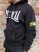 APBT Streetwear PITBULL DELTA Kapucnis pulóver BLACK/YELLOW