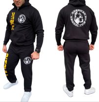   APBT Streetwear PIT BULL  TYSON szabadidőruha BLACK - YELLOW