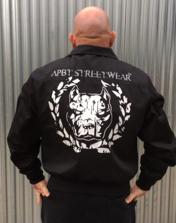 APBT streetwear PIT BULL  DESTROYER Harrington jacket
