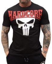 APBT Streetwear HARDCORE BIG SKULL póló FEKETE