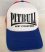  APBT Streetwear PITBULL - TRUCKER CAP / fehér-piros-kék